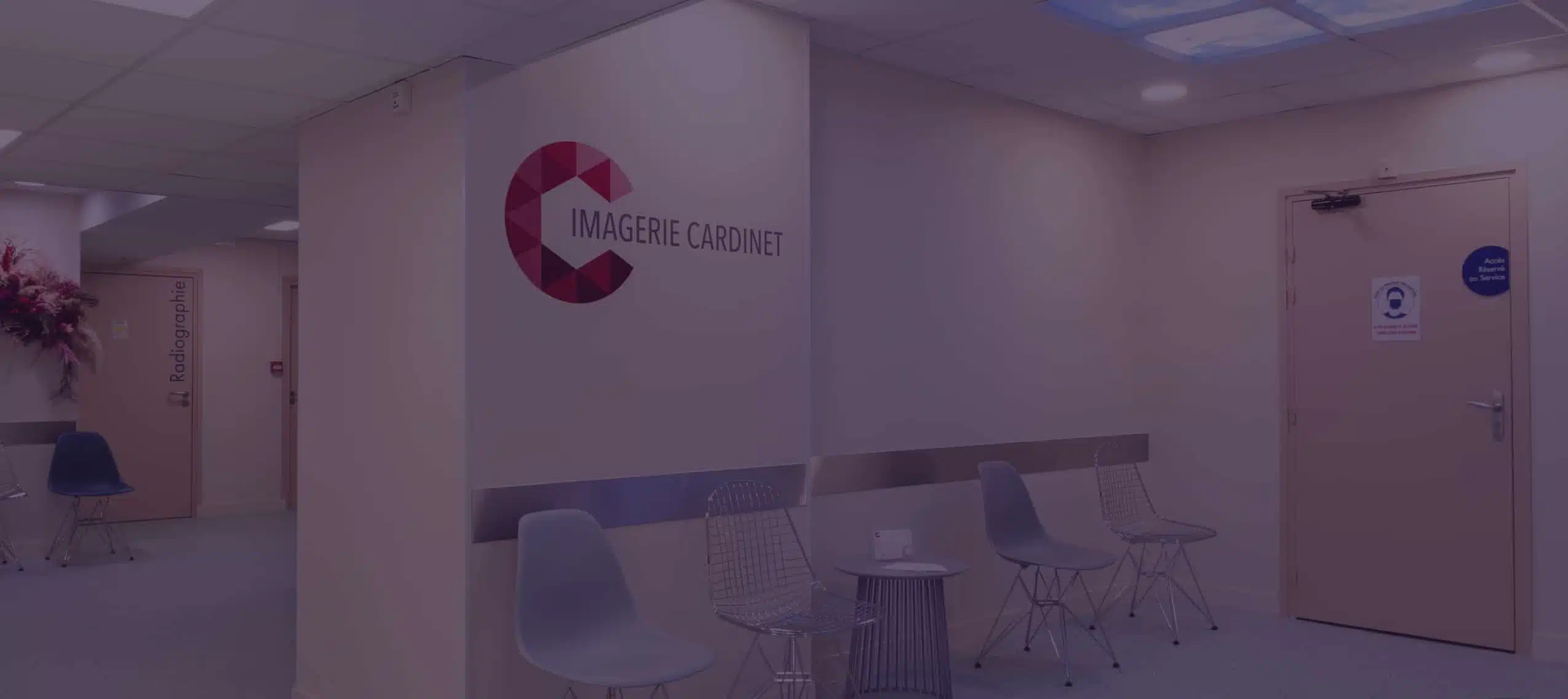 Salle d'attente du centre d'imagerie médicale - trouvez votre centre | Imagerie Cardinet | Région Parisienne